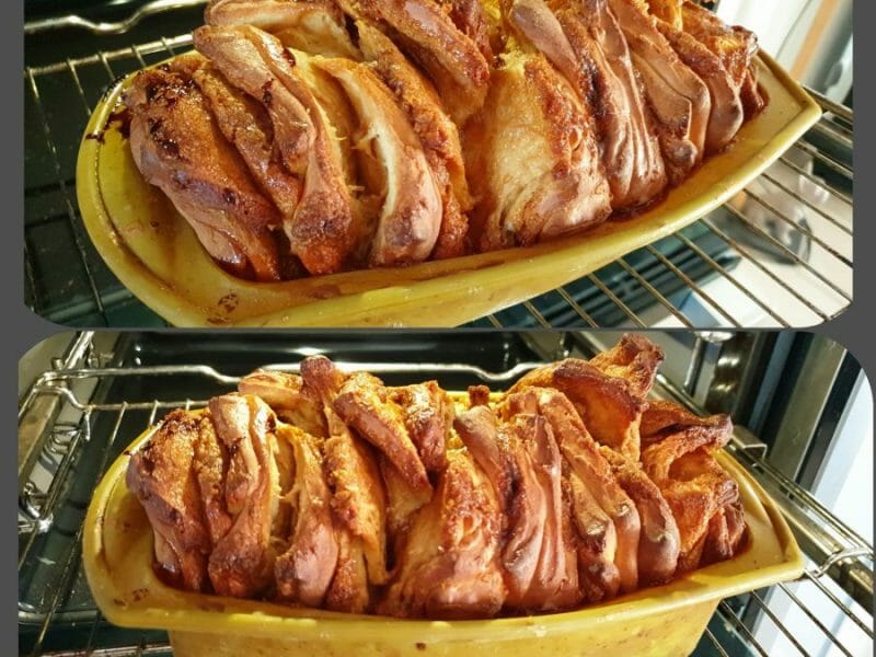 Cliquez pour zoomer ! Brioche à effeuiller à la cannelle Thermomix par Le_CriCripicurien