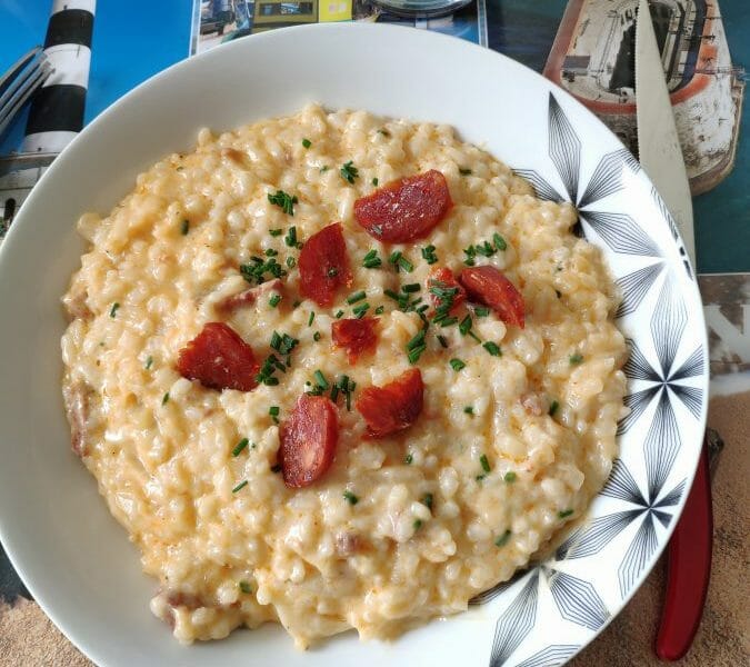 Cliquez pour zoomer ! Risotto au chorizo Thermomix par hpzat
