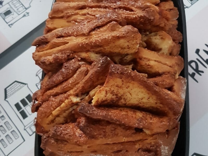 Cliquez pour zoomer ! Brioche à effeuiller à la cannelle Thermomix par cheyene54