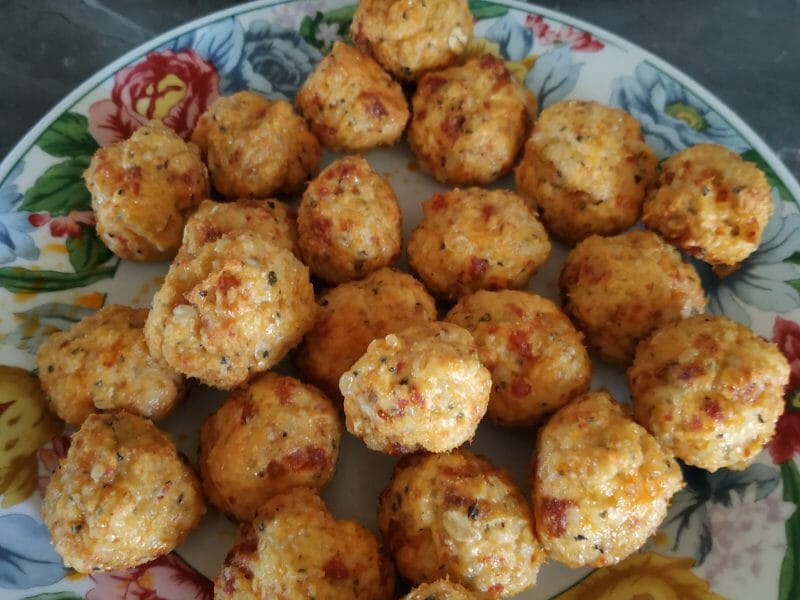 Cliquez pour zoomer ! Boulettes de poulet au chorizo Thermomix par jo14