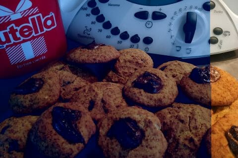 Cliquez pour zoomer ! Cookies fourrés au nutella Thermomix par jo14