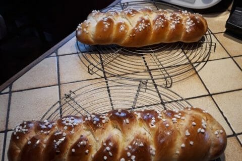 Cliquez pour zoomer ! Brioche tressée à la mie filante Thermomix par nathalie68118