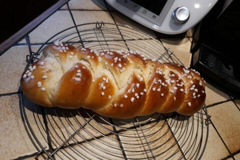 Cliquez pour zoomer ! Brioche tressée à la mie filante Thermomix par nathalie68118