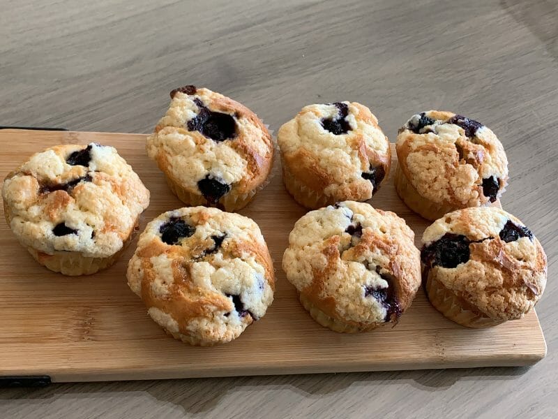 Cliquez pour zoomer ! Muffins aux myrtilles Thermomix par julie62540