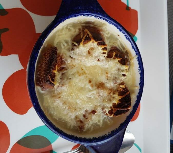 Cliquez pour zoomer ! Gratinée à l’oignon Thermomix par Lolielo
