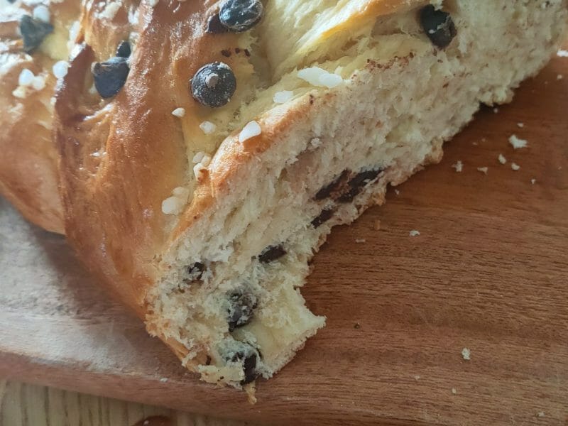 Cliquez pour zoomer ! Brioche tressée à la mie filante Thermomix par aurelia67600