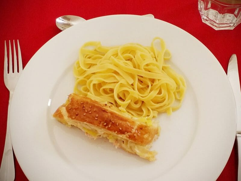 Cliquez pour zoomer ! Feuilleté saumon et poireaux Thermomix par Coraline91