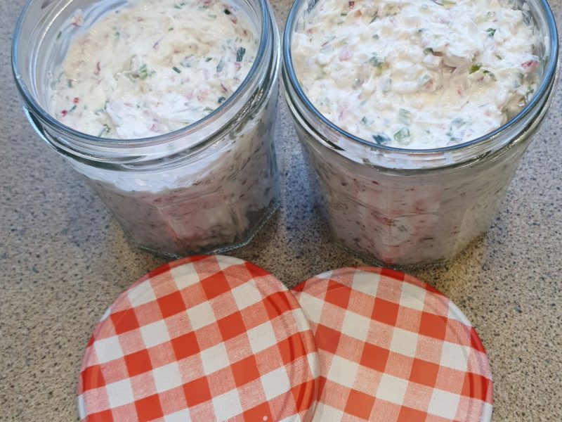 Cliquez pour zoomer ! Rillettes de radis roses au cheese cream Thermomix par Coraline91