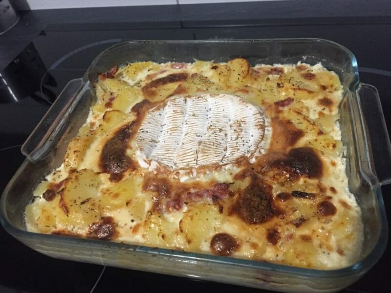 Cliquez pour zoomer ! Gratin de pommes de terre à la normande Thermomix par tchula