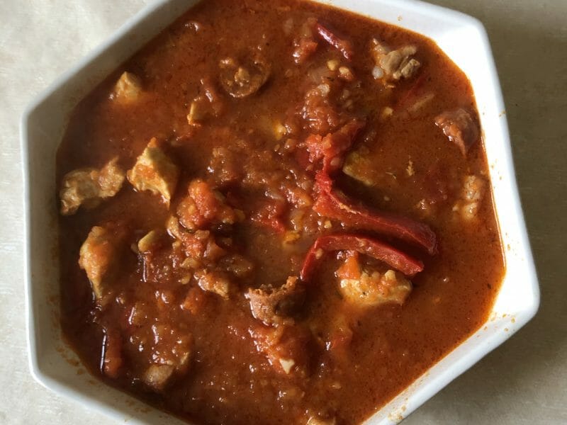 Cliquez pour zoomer ! Sauté de poulet au chorizo Thermomix par Nona60