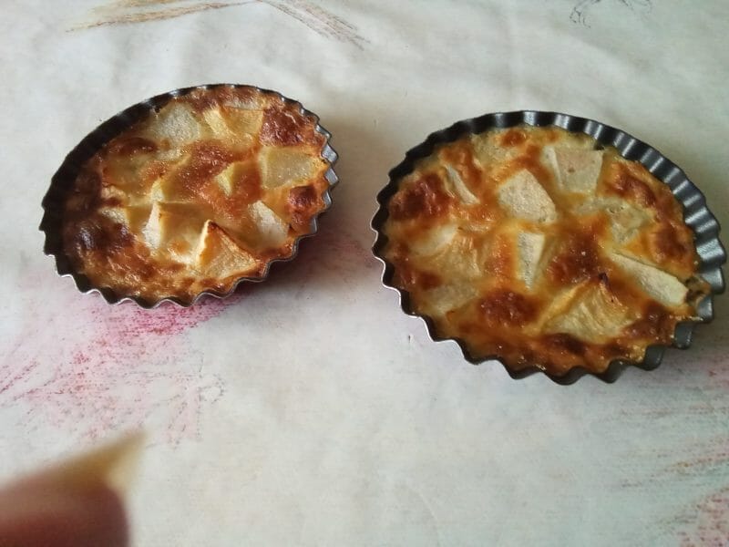 Cliquez pour zoomer ! Petits flans à la poire Thermomix par Nona60