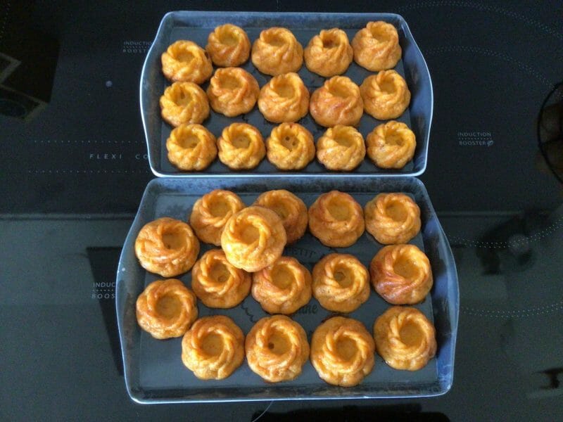 Cliquez pour zoomer ! Mini cannelés chorizo comté Thermomix par isamons