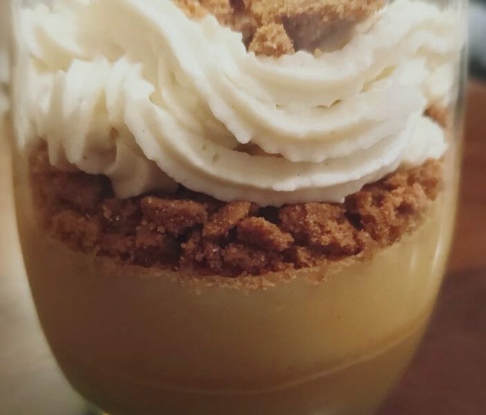 Cliquez pour zoomer ! Verrines pommes caramel et spéculoos Thermomix par jeromebeb