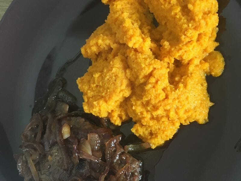 Cliquez pour zoomer ! Purée courges et carottes Thermomix par MargotDlst