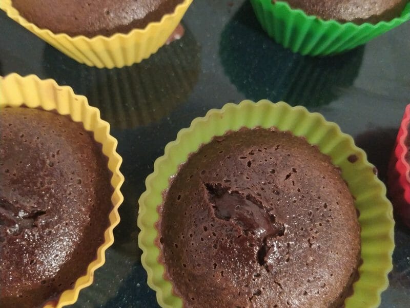 Cliquez pour zoomer ! Moelleux au chocolat cœur fondant Thermomix par Coewleina84