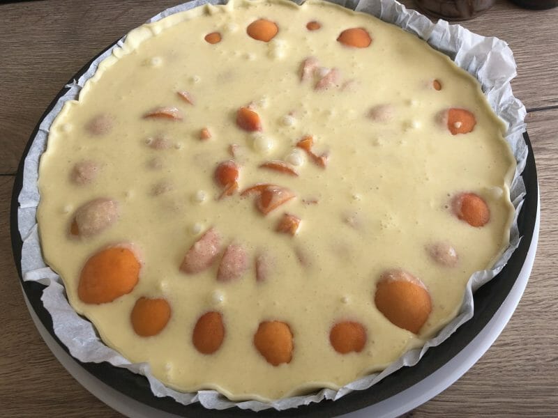 Cliquez pour zoomer ! Tarte amandine aux abricots Thermomix par grenouille92500