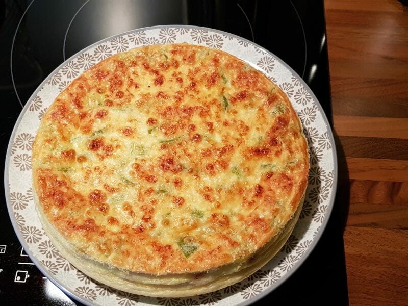 Cliquez pour zoomer ! Quiche sans pâte Thermomix par EloMD