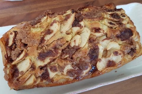 Cliquez pour zoomer ! Cake aux pommes à l’ancienne Thermomix par EloMD