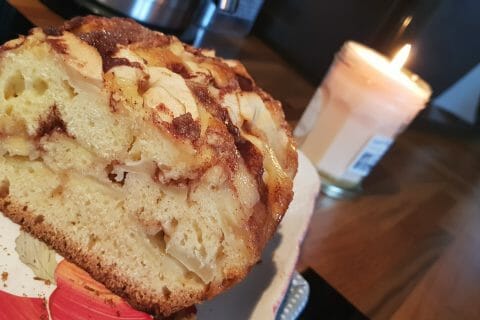 Cliquez pour zoomer ! Cake aux pommes à l’ancienne Thermomix par EloMD