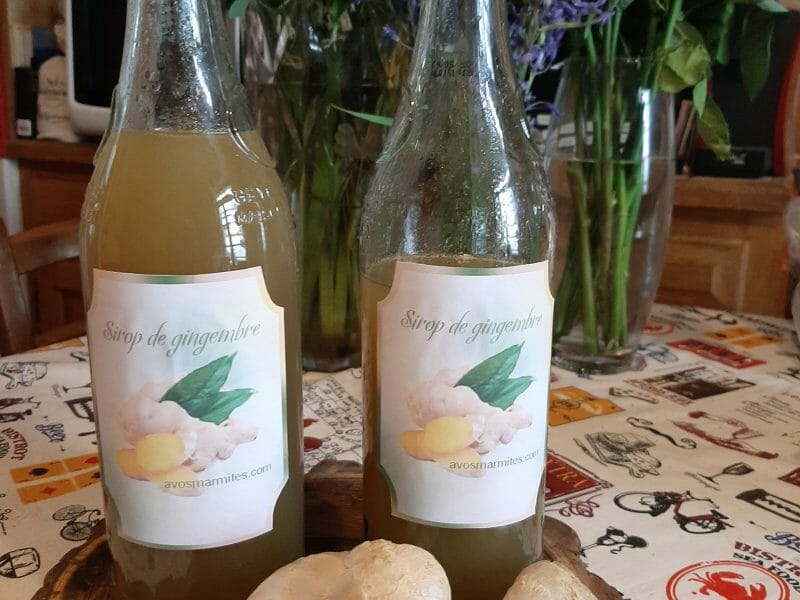 Cliquez pour zoomer ! Sirop de gingembre Thermomix par Isabelle95270