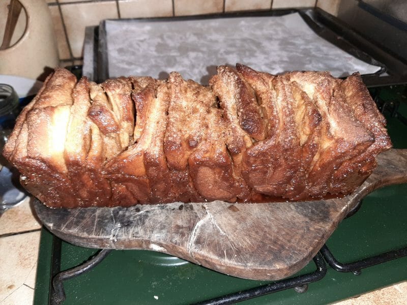 Cliquez pour zoomer ! Brioche à effeuiller à la cannelle Thermomix par Isabelle95270