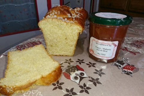 Cliquez pour zoomer ! Brioche tressée à la mie filante Thermomix par Isabelle95270