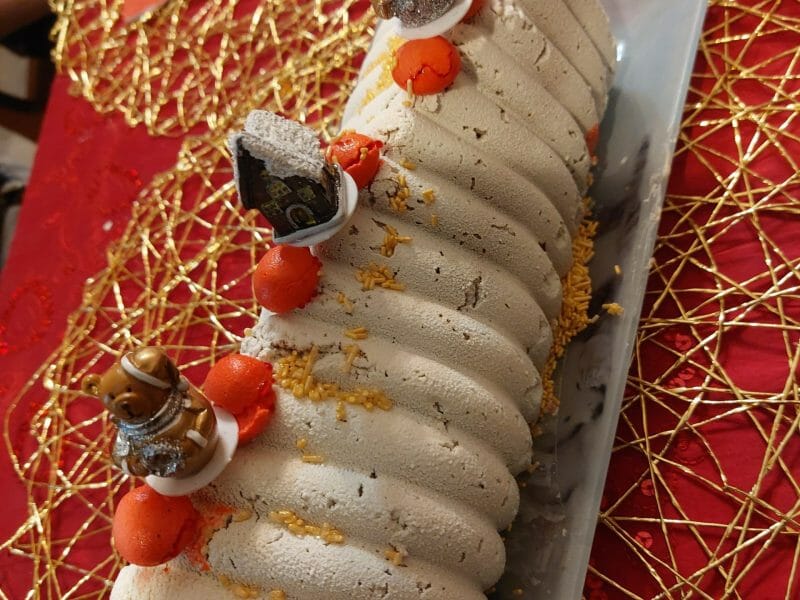 Cliquez pour zoomer ! Bûche Ferrero Rocher Thermomix par Isabelle95270