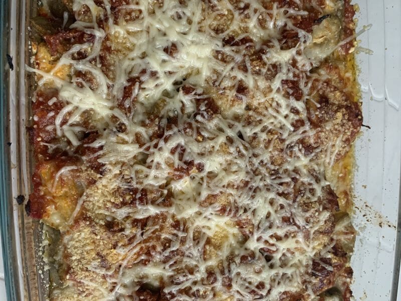 Cliquez pour zoomer ! Aubergines à la parmesane Thermomix par AmandineSla