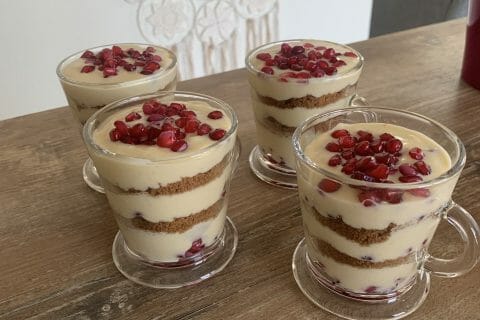 Cliquez pour zoomer ! Tiramisu aux framboises et spéculoos Thermomix par AmandineSla