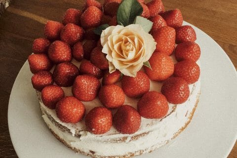 Cliquez pour zoomer ! Shortcake aux fraises Thermomix par Manouchka_chikita