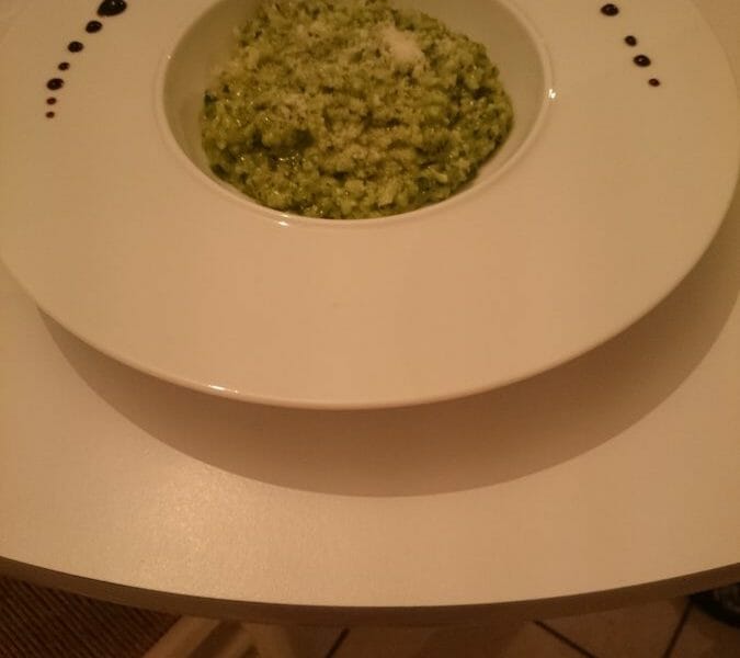 Cliquez pour zoomer ! Risotto au pesto d’épinards et basilic Thermomix par Dedelle2502