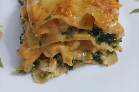 Cliquez pour zoomer ! Lasagnes au saumon et aux épinards Thermomix par pinky34