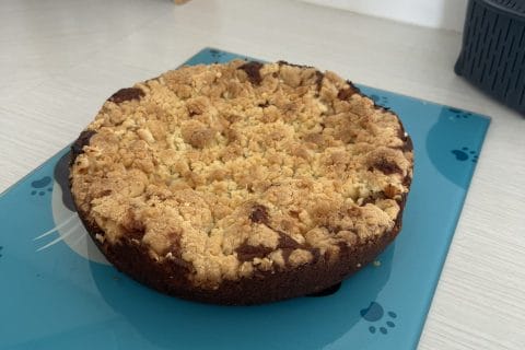 Cliquez pour zoomer ! Crumb cake aux prunes Thermomix par meganesauvant