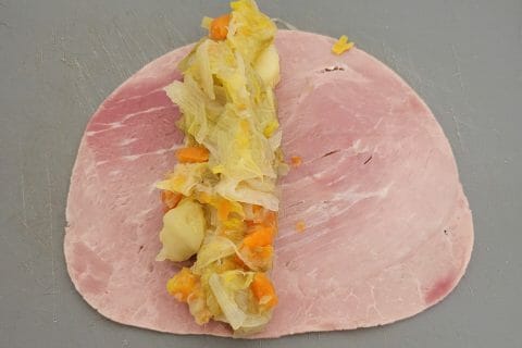 Cliquez pour zoomer ! Roulés gratinés de jambon aux légumes Thermomix par meganesauvant