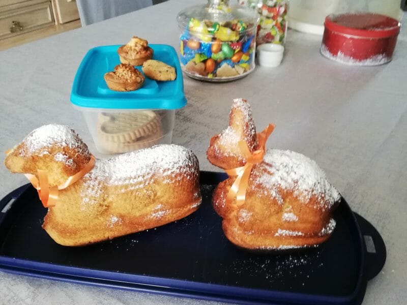 Cliquez pour zoomer ! Lamala (agneau de Pâques) Thermomix par giselle