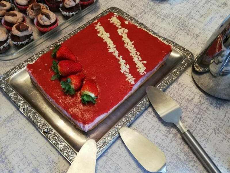 Cliquez pour zoomer ! Bavarois aux framboises Thermomix par giselle