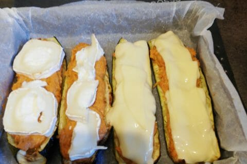 Cliquez pour zoomer ! Aubergines farcies au thon au Thermomix