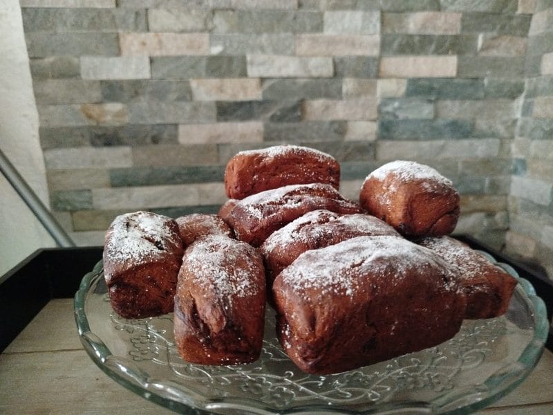 Cliquez pour zoomer ! Brioche tout chocolat Thermomix par giselle