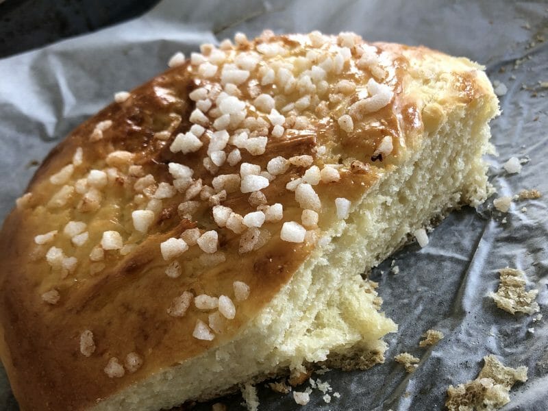 Cliquez pour zoomer ! Brioche tressée à la mie filante Thermomix par Rosy13008