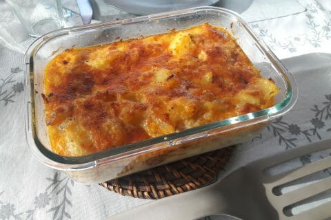Cliquez pour zoomer ! Gratin de pommes de terre au chorizo au Thermomix