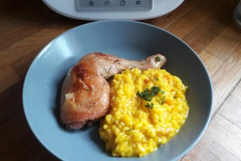 Cliquez pour zoomer ! Risotto au potimarron au Thermomix
