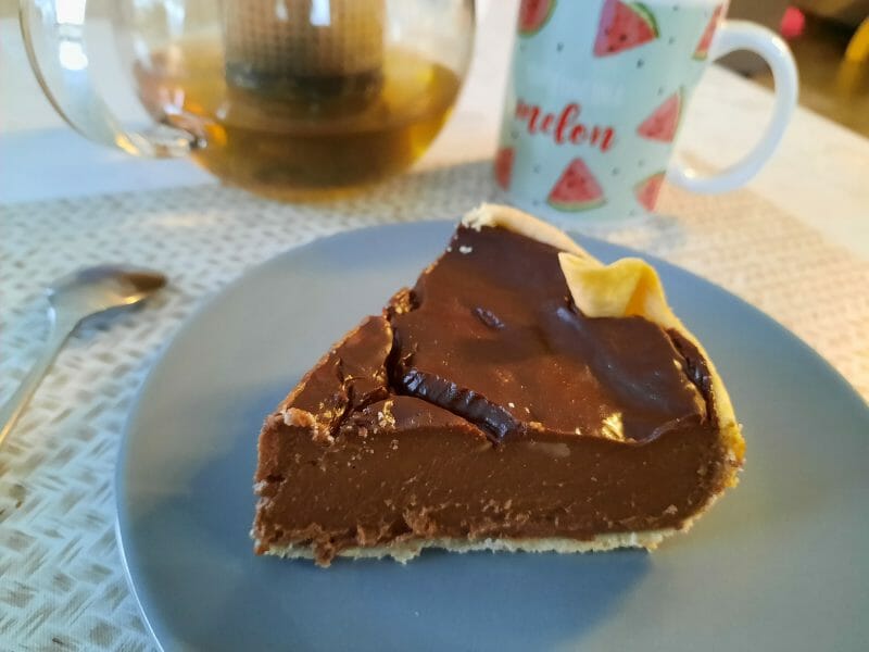 Cliquez pour zoomer ! Flan pâtissier au chocolat Thermomix par Anshii