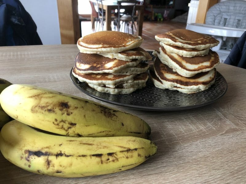 Cliquez pour zoomer ! Pancakes à la banane Thermomix par Camille