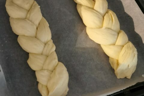 Cliquez pour zoomer ! Brioche tressée à la mie filante Thermomix par julouky