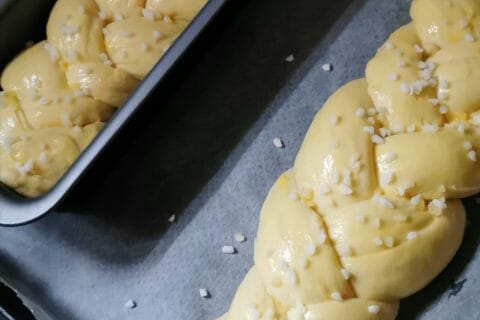 Cliquez pour zoomer ! Brioche tressée à la mie filante Thermomix par julouky
