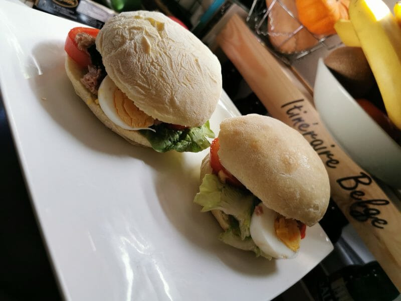 Cliquez pour zoomer ! Pain bagnat Thermomix par julouky