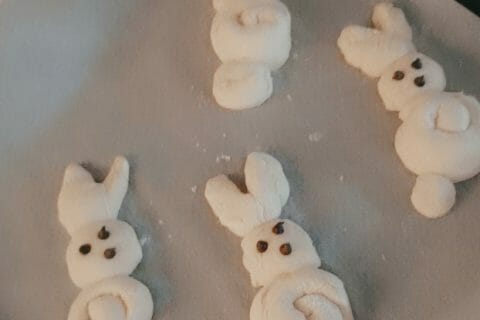 Cliquez pour zoomer ! Brioches lapin de Pâques Thermomix par julouky