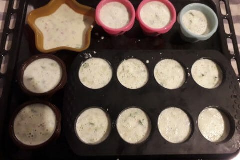 Cliquez pour zoomer ! Clafoutis de poireaux et lardons au Thermomix