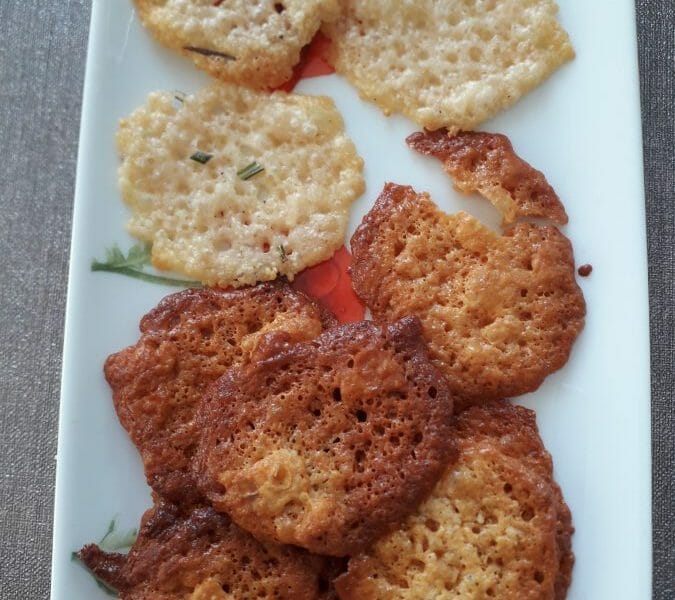 Cliquez pour zoomer ! Tuiles au parmesan Thermomix par Anso