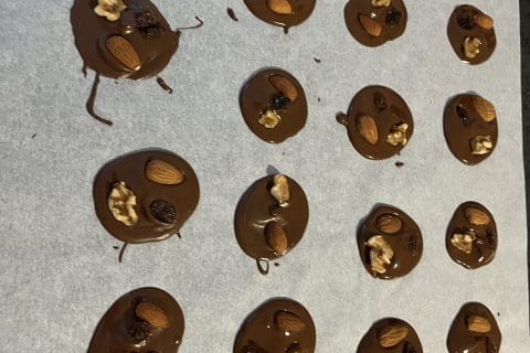 Cliquez pour zoomer ! Mendiants au chocolat Thermomix par Anso